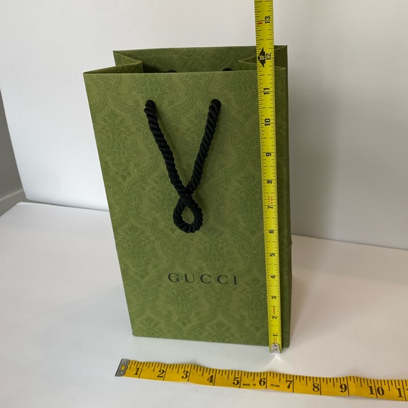 Gucci green shopping bags *Set of two, empty* - Picture 6 of 10